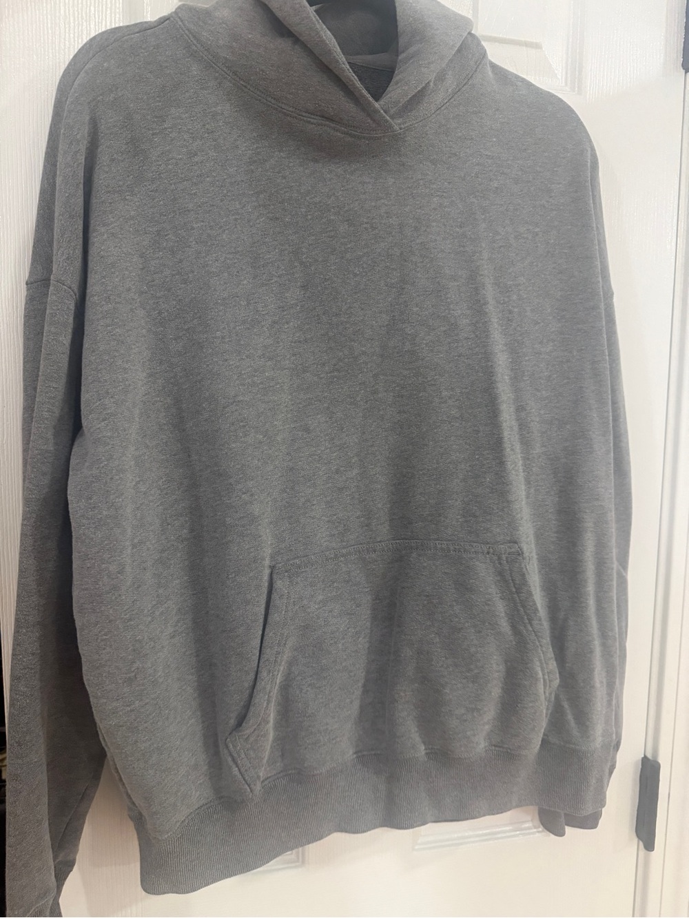 Hollister Gray Lightweight Hoodie Sweater
